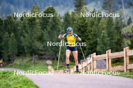 08.06.2023, Lavaze, Italy (ITA): Stina Nilsson (SWE) - Biathlon summer training, Lavaze (ITA). www.nordicfocus.com. © Barbieri/NordicFocus. Every downloaded picture is fee-liable.