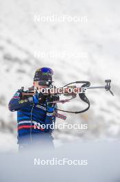 03.11.2023, Bessans, France (FRA): Sophie Chauveau (FRA) - Biathlon training, Bessans (FRA). www.nordicfocus.com. © Authamayou/NordicFocus. Every downloaded picture is fee-liable.