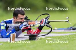 31.05.2023, Col Bayard, France (FRA): Quentin Fillon Maillet (FRA) - Biathlon summer training, Col Bayard (FRA). www.nordicfocus.com. © Thibaut/NordicFocus. Every downloaded picture is fee-liable.