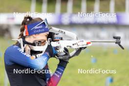 19.05.2023, Lenzerheide, Switzerland (SUI): Aita Gasparin (SUI) - Biathlon summer training, Lenzerheide (SUI). www.nordicfocus.com. © Manzoni/NordicFocus. Every downloaded picture is fee-liable.