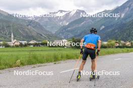 31.05.2023, Col Bayard, France (FRA): Quentin Fillon Maillet (FRA) - Biathlon summer training, Col Bayard (FRA). www.nordicfocus.com. © Thibaut/NordicFocus. Every downloaded picture is fee-liable.