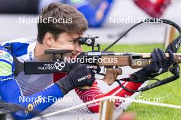 31.05.2023, Col Bayard, France (FRA): Eric Perrot (FRA) - Biathlon summer training, Col Bayard (FRA). www.nordicfocus.com. © Thibaut/NordicFocus. Every downloaded picture is fee-liable.