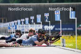 04.06.2023, Ruhpolding, Germany (GER): Dajan Danuser (SUI) - Biathlon summer training, Ruhpolding (GER). www.nordicfocus.com. © Reiter/NordicFocus. Every downloaded picture is fee-liable.