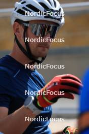 04.07.2023, Premanon, France (FRA): Fabien Claude (FRA) - Biathlon summer training, Premanon (FRA). www.nordicfocus.com. © Manzoni/NordicFocus. Every downloaded picture is fee-liable.