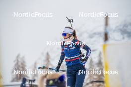 03.11.2023, Bessans, France (FRA): Gilonne Guigonnat (FRA) - Biathlon training, Bessans (FRA). www.nordicfocus.com. © Authamayou/NordicFocus. Every downloaded picture is fee-liable.