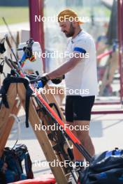 03.06.2023, Ruhpolding, Germany (GER): Dajan Danuser (SUI) - Biathlon summer training, Ruhpolding (GER). www.nordicfocus.com. © Reiter/NordicFocus. Every downloaded picture is fee-liable.