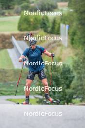 21.09.2023, Bessans, France (FRA): Emilien Claude (FRA) - Biathlon training, Bessans (FRA). www.nordicfocus.com. © Authamayou/NordicFocus. Every downloaded picture is fee-liable.