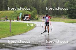 22.06.2023, Correncon-en-Vercors, France (FRA): Quentin Fillon Maillet (FRA) - Biathlon summer training, Correncon-en-Vercors (FRA). www.nordicfocus.com. © Henriques/NordicFocus. Every downloaded picture is fee-liable.