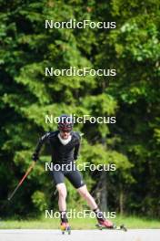 04.06.2023, Ruhpolding, Germany (GER): Jeremy Finello (SUI) - Biathlon summer training, Ruhpolding (GER). www.nordicfocus.com. © Reiter/NordicFocus. Every downloaded picture is fee-liable.