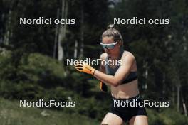 12.06.2023, Forni Avoltri, Italy (ITA): Samuela Comola (ITA) - Biathlon summer training, Forni Avoltri (ITA). www.nordicfocus.com. © Del Fabbro/NordicFocus. Every downloaded picture is fee-liable.
