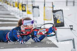 03.11.2023, Bessans, France (FRA): Gilonne Guigonnat (FRA) - Biathlon training, Bessans (FRA). www.nordicfocus.com. © Authamayou/NordicFocus. Every downloaded picture is fee-liable.