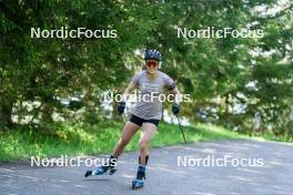 01.06.2023, La Feclaz, France (FRA): Sophie Chauveau (FRA) - Biathlon summer training, La Feclaz (FRA). www.nordicfocus.com. © Joly/NordicFocus. Every downloaded picture is fee-liable.