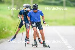 31.05.2023, Col Bayard, France (FRA): Quentin Fillon Maillet (FRA) - Biathlon summer training, Col Bayard (FRA). www.nordicfocus.com. © Thibaut/NordicFocus. Every downloaded picture is fee-liable.