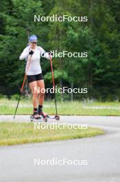 23 06.2023, Ruhpolding, Germany (GER)): Franziska Preuss (GER) - Biathlon summer training, Ruhpolding (GER). www.nordicfocus.com. © Reiter/NordicFocus. Every downloaded picture is fee-liable.