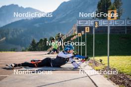 30.09.2023, Lavaze, Italy (ITA): Franziska Preuss (GER) - Biathlon summer training, Lavaze (ITA). www.nordicfocus.com. © Barbieri/NordicFocus. Every downloaded picture is fee-liable.