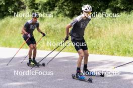 30.05.2023, Col Bayard, France (FRA): Eric Perrot (FRA) - Biathlon summer training, Col Bayard (FRA). www.nordicfocus.com. © Thibaut/NordicFocus. Every downloaded picture is fee-liable.