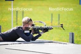 04.06.2023, Ruhpolding, Germany (GER): Gion Stalder (SUI) - Biathlon summer training, Ruhpolding (GER). www.nordicfocus.com. © Reiter/NordicFocus. Every downloaded picture is fee-liable.