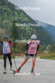 23.09.2023, Bessans, France (FRA): Caroline Colombo (FRA) - Biathlon training, Bessans (FRA). www.nordicfocus.com. © Authamayou/NordicFocus. Every downloaded picture is fee-liable.