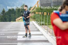 23.06.2023, Lavaze, Italy (ITA): Braunhofer Patrick (ITA) - Biathlon summer training, Lavaze (ITA). www.nordicfocus.com. © Vanzetta/NordicFocus. Every downloaded picture is fee-liable.