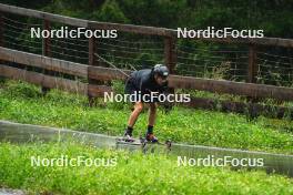 28.08.2023, Obertilliach, Austria (AUT): Sturla Holm Laegreid (NOR) - Biathlon summer training, Obertilliach (AUT). www.nordicfocus.com. © Barbieri/NordicFocus. Every downloaded picture is fee-liable.