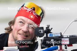 19.05.2023, Lenzerheide, Switzerland (SUI): Arnaud Du Pasquier (SUI) - Biathlon summer training, Lenzerheide (SUI). www.nordicfocus.com. © Manzoni/NordicFocus. Every downloaded picture is fee-liable.