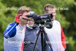 31.05.2023, Col Bayard, France (FRA): Fabien Claude (FRA) - Biathlon summer training, Col Bayard (FRA). www.nordicfocus.com. © Thibaut/NordicFocus. Every downloaded picture is fee-liable.