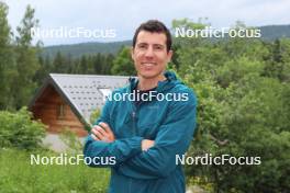 22.06.2023, Correncon-en-Vercors, France (FRA): Quentin Fillon Maillet (FRA) - Biathlon summer training, Correncon-en-Vercors (FRA). www.nordicfocus.com. © Taloud/NordicFocus. Every downloaded picture is fee-liable.