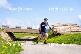 08.06.2023, Lavaze, Italy (ITA): Johannes Lukas (GER) - Biathlon summer training, Lavaze (ITA). www.nordicfocus.com. © Barbieri/NordicFocus. Every downloaded picture is fee-liable.