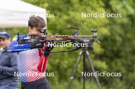 31.05.2023, Col Bayard, France (FRA): Eric Perrot (FRA) - Biathlon summer training, Col Bayard (FRA). www.nordicfocus.com. © Thibaut/NordicFocus. Every downloaded picture is fee-liable.