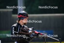 03.06.2023, Ruhpolding, Germany (GER): Jeremy Finello (SUI) - Biathlon summer training, Ruhpolding (GER). www.nordicfocus.com. © Reiter/NordicFocus. Every downloaded picture is fee-liable.