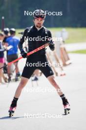 03.06.2023, Ruhpolding, Germany (GER): Jeremy Finello (SUI) - Biathlon summer training, Ruhpolding (GER). www.nordicfocus.com. © Reiter/NordicFocus. Every downloaded picture is fee-liable.