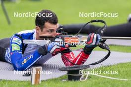 31.05.2023, Col Bayard, France (FRA): Quentin Fillon Maillet (FRA) - Biathlon summer training, Col Bayard (FRA). www.nordicfocus.com. © Thibaut/NordicFocus. Every downloaded picture is fee-liable.