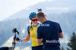 08.06.2023, Lavaze, Italy (ITA): Stina Nilsson (SWE) - Biathlon summer training, Lavaze (ITA). www.nordicfocus.com. © Barbieri/NordicFocus. Every downloaded picture is fee-liable.