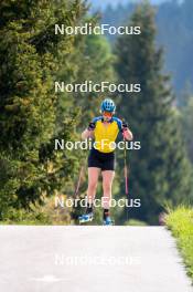 08.06.2023, Lavaze, Italy (ITA): Anna Magnusson (SWE) - Biathlon summer training, Lavaze (ITA). www.nordicfocus.com. © Barbieri/NordicFocus. Every downloaded picture is fee-liable.