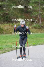 23.09.2023, Bessans, France (FRA): Fabien Claude (FRA) - Biathlon training, Bessans (FRA). www.nordicfocus.com. © Authamayou/NordicFocus. Every downloaded picture is fee-liable.