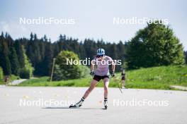 01.06.2023, La Feclaz, France (FRA): Paula Botet (FRA) - Biathlon summer training, La Feclaz (FRA). www.nordicfocus.com. © Joly/NordicFocus. Every downloaded picture is fee-liable.