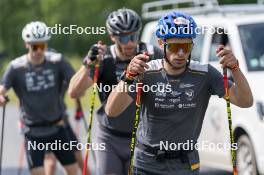 30.05.2023, Col Bayard, France (FRA): Oscar Lombardot (FRA) - Biathlon summer training, Col Bayard (FRA). www.nordicfocus.com. © Thibaut/NordicFocus. Every downloaded picture is fee-liable.