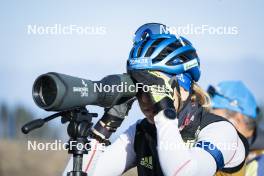 06.10.2023, Lavaze (ITA):  Franziska Preuss (GER) - Biathlon summer training, Lavaze (ITA). www.nordicfocus.com. © Vanzetta/NordicFocus. Every downloaded picture is fee-liable.