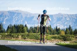 06.10.2023, Lavaze (ITA):  Franziska Preuss (GER) - Biathlon summer training, Lavaze (ITA). www.nordicfocus.com. © Vanzetta/NordicFocus. Every downloaded picture is fee-liable.