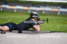 01.06.2023, La Feclaz, France (FRA): Chloe Chevalier (FRA) - Biathlon summer training, La Feclaz (FRA). www.nordicfocus.com. © Joly/NordicFocus. Every downloaded picture is fee-liable.