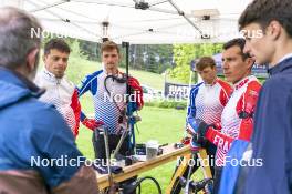 31.05.2023, Col Bayard, France (FRA): Fabien Claude (FRA) - Biathlon summer training, Col Bayard (FRA). www.nordicfocus.com. © Thibaut/NordicFocus. Every downloaded picture is fee-liable.