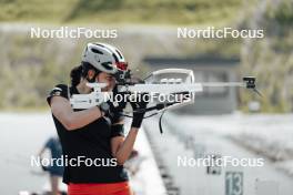 12.06.2023, Forni Avoltri, Italy (ITA): Rebecca Passler (ITA) - Biathlon summer training, Forni Avoltri (ITA). www.nordicfocus.com. © Del Fabbro/NordicFocus. Every downloaded picture is fee-liable.