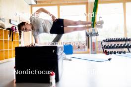 19.05.2023, Lenzerheide, Switzerland (SUI): Aita Gasparin (SUI) - Biathlon summer training, Lenzerheide (SUI). www.nordicfocus.com. © Manzoni/NordicFocus. Every downloaded picture is fee-liable.