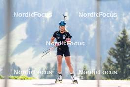 08.06.2023, Lavaze, Italy (ITA): Anna Magnusson (SWE) - Biathlon summer training, Lavaze (ITA). www.nordicfocus.com. © Barbieri/NordicFocus. Every downloaded picture is fee-liable.