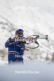 03.11.2023, Bessans, France (FRA): Sophie Chauveau (FRA) - Biathlon training, Bessans (FRA). www.nordicfocus.com. © Authamayou/NordicFocus. Every downloaded picture is fee-liable.