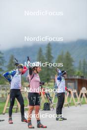 23.09.2023, Bessans, France (FRA): Caroline Colombo (FRA) - Biathlon training, Bessans (FRA). www.nordicfocus.com. © Authamayou/NordicFocus. Every downloaded picture is fee-liable.