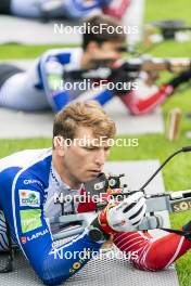 31.05.2023, Col Bayard, France (FRA): Emilien Claude (FRA) - Biathlon summer training, Col Bayard (FRA). www.nordicfocus.com. © Thibaut/NordicFocus. Every downloaded picture is fee-liable.