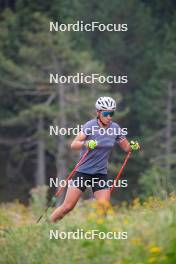 26.08.2023, Font-Romeu, France (FRA): Caroline Colombo (FRA) - Biathlon training, Font-Romeu (FRA). www.nordicfocus.com. © Authamayou/NordicFocus. Every downloaded picture is fee-liable.
