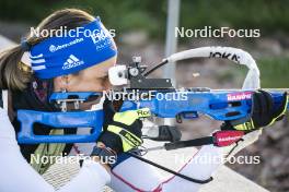 06.10.2023, Lavaze (ITA):  Franziska Preuss (GER) - Biathlon summer training, Lavaze (ITA). www.nordicfocus.com. © Vanzetta/NordicFocus. Every downloaded picture is fee-liable.