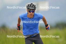 31.05.2023, Col Bayard, France (FRA): Quentin Fillon Maillet (FRA) - Biathlon summer training, Col Bayard (FRA). www.nordicfocus.com. © Thibaut/NordicFocus. Every downloaded picture is fee-liable.